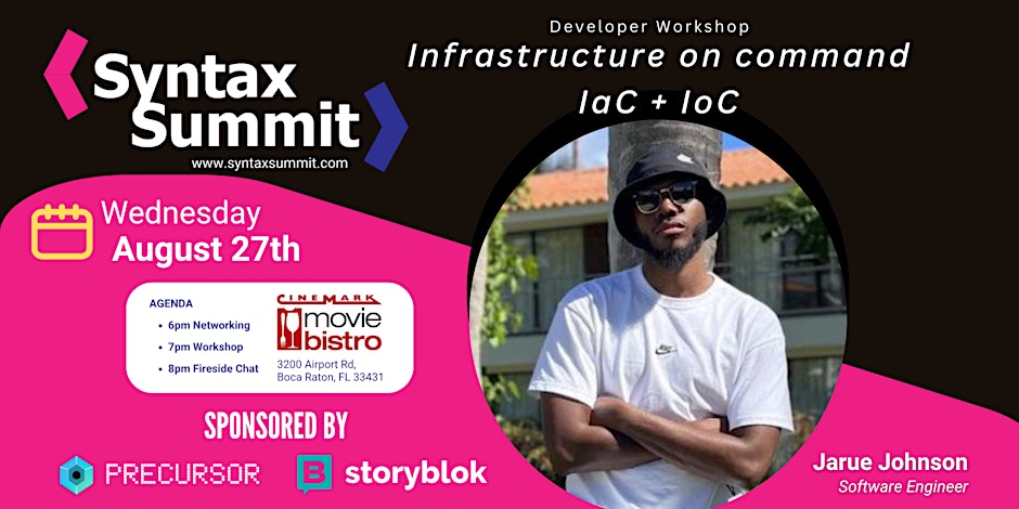 Infrastructure on command at Syntax Summit